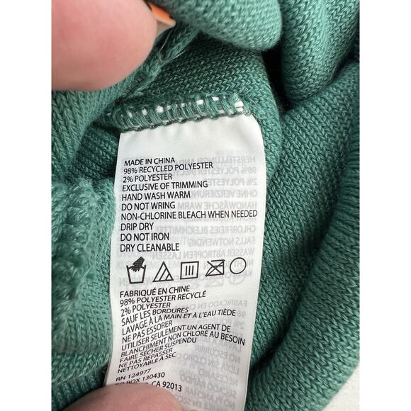 Prana Flip It Beanie Cove Teal Blue Unisex Men Women Sustainable OS $35 MSRP - Picture 5 of 5